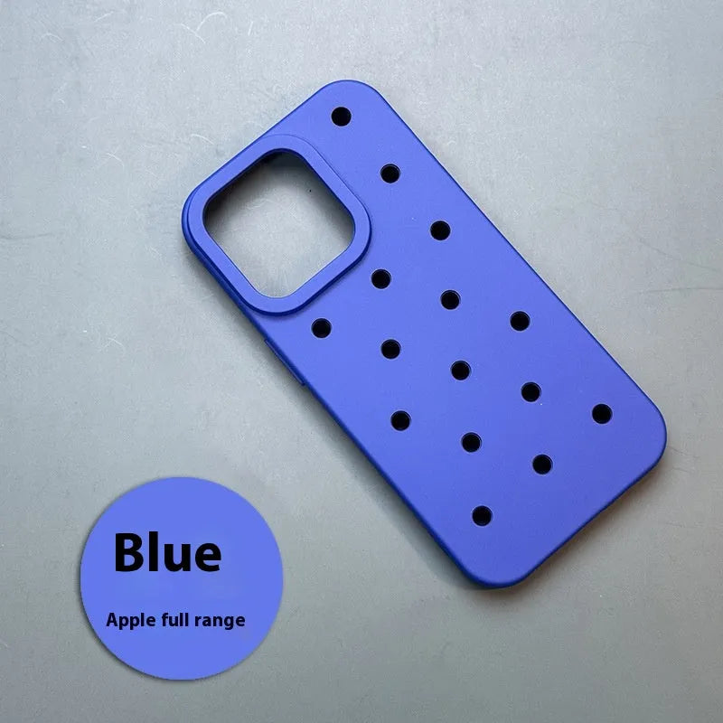 DIY heat dissipation TPU frosted phone case for iPhone 15 Pro Max in black, blue, green, yellow