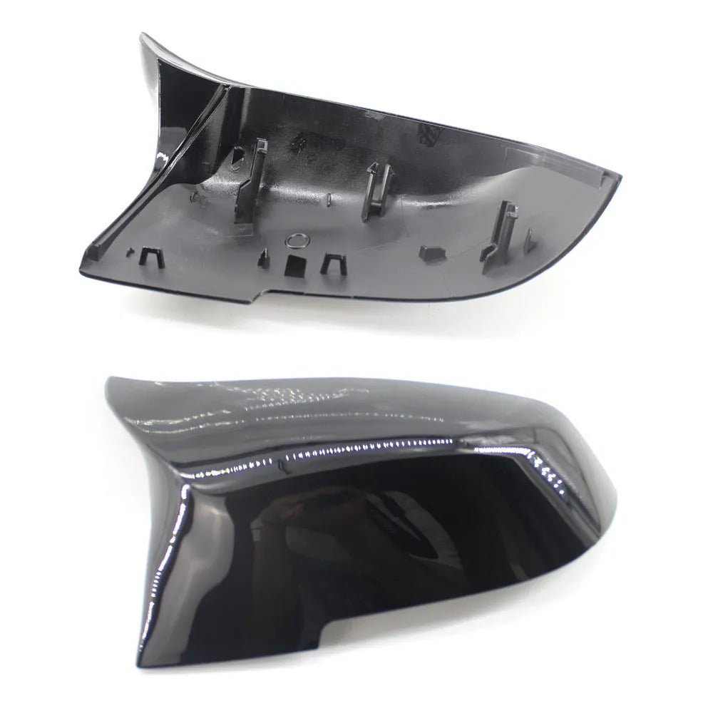 Paint bright black modified horn rear-view mirror shell for BMW 3 Series and 4 Series