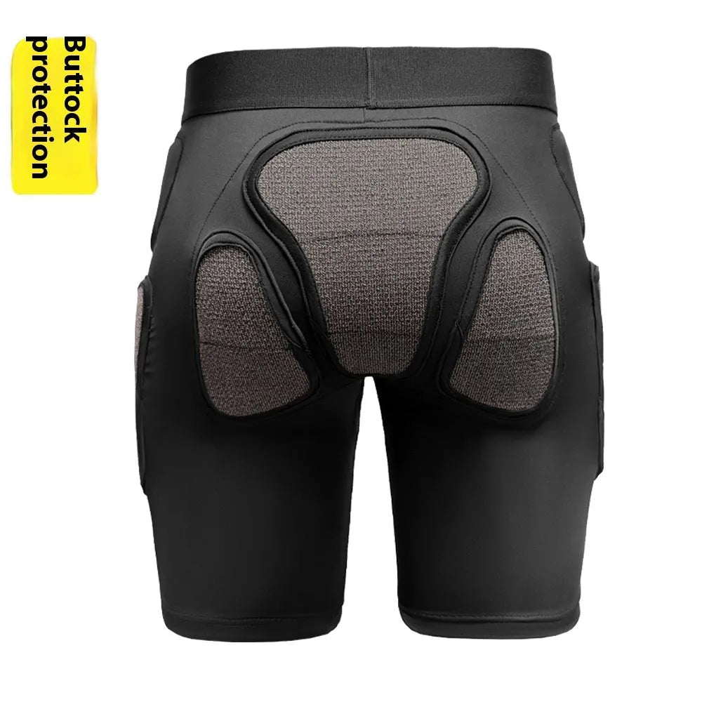 X-ray diffraction ski protective gear hip and knee pads inner wear cushion