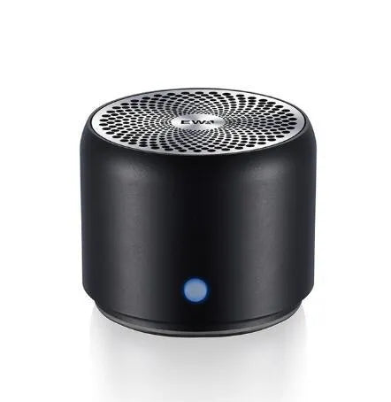 EWA A106 Pro mini Bluetooth speaker in black with bass radiator and IPX67 waterproof rating