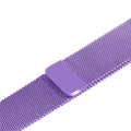 Stainless steel watch strap in silver colour for 38mm or 42mm watch cases.