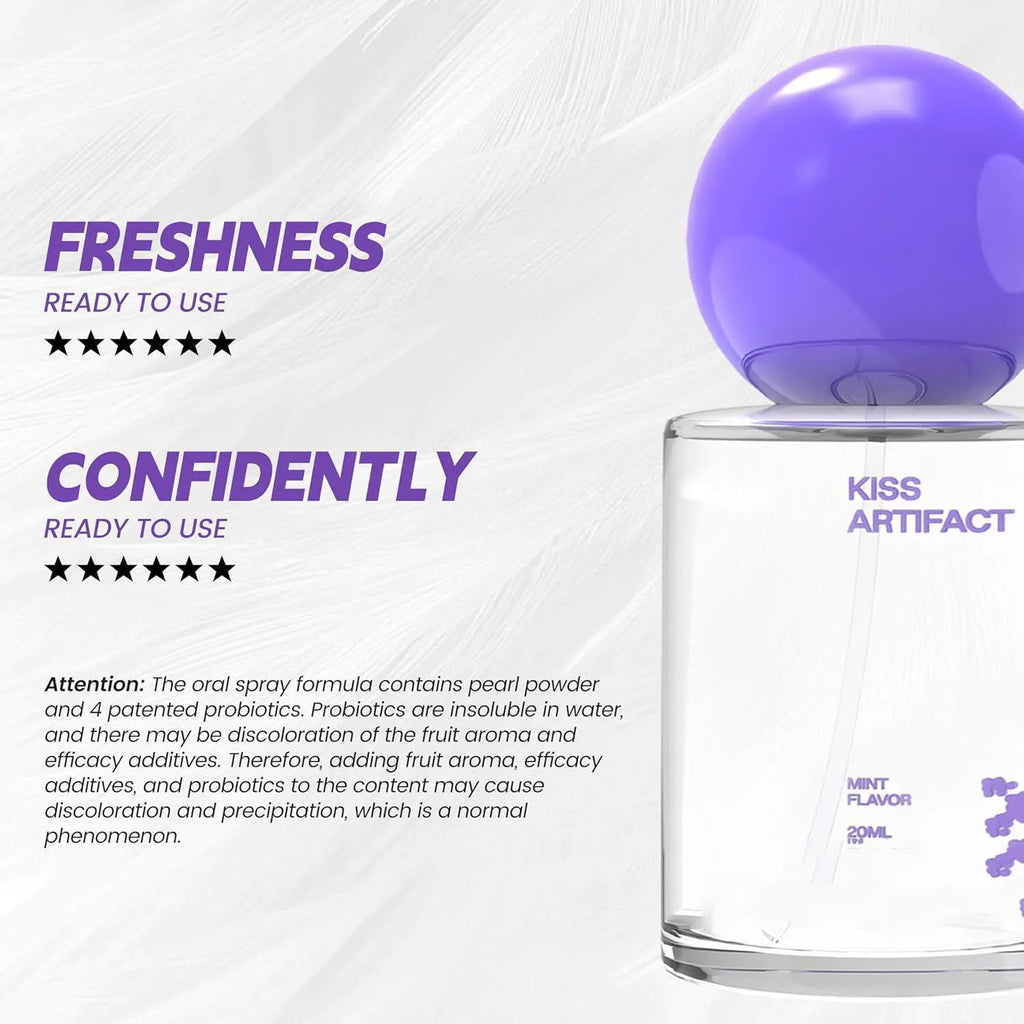 20ml probiotics oral spray bottle for hydrating body care treatment