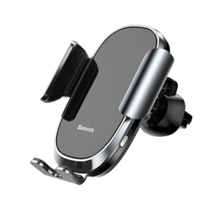 Smart car bracket mobile phone holder with adjustable gooseneck arm on car dashboard