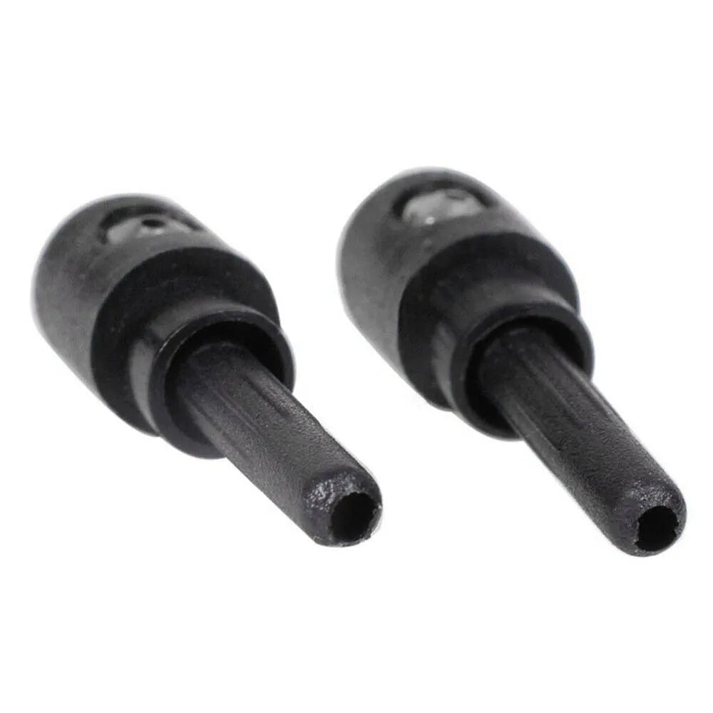 Black rear windshield water washer nozzle for Volkswagen Golf Audi Skoda 1pcs