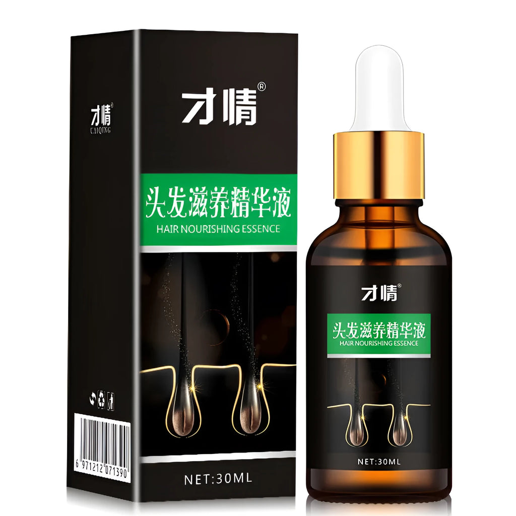 Talent Hair Nourishing Serum 30ml bottle with grape seed and rose oils for hair growth and follicle repair
