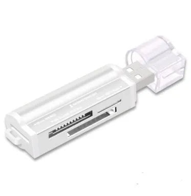 Multi In One Card Reader black Fire Type with 4 slots for SD TF M2 MS MMC USB high speed