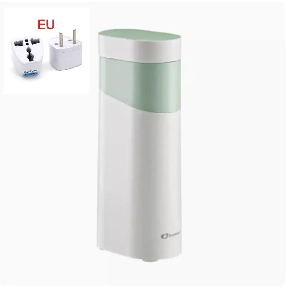 Desktop water dispenser with nano heating film in black or green colours