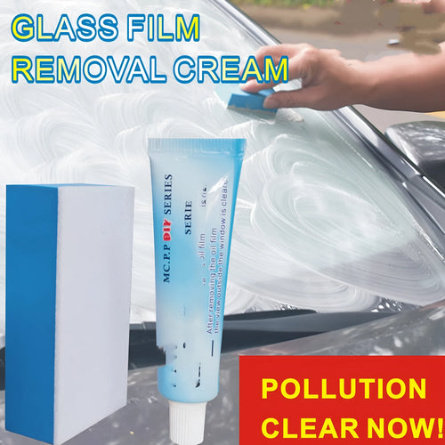 Automotive glass water anti-fog cleaning product in white English version bag with 15ml capacity