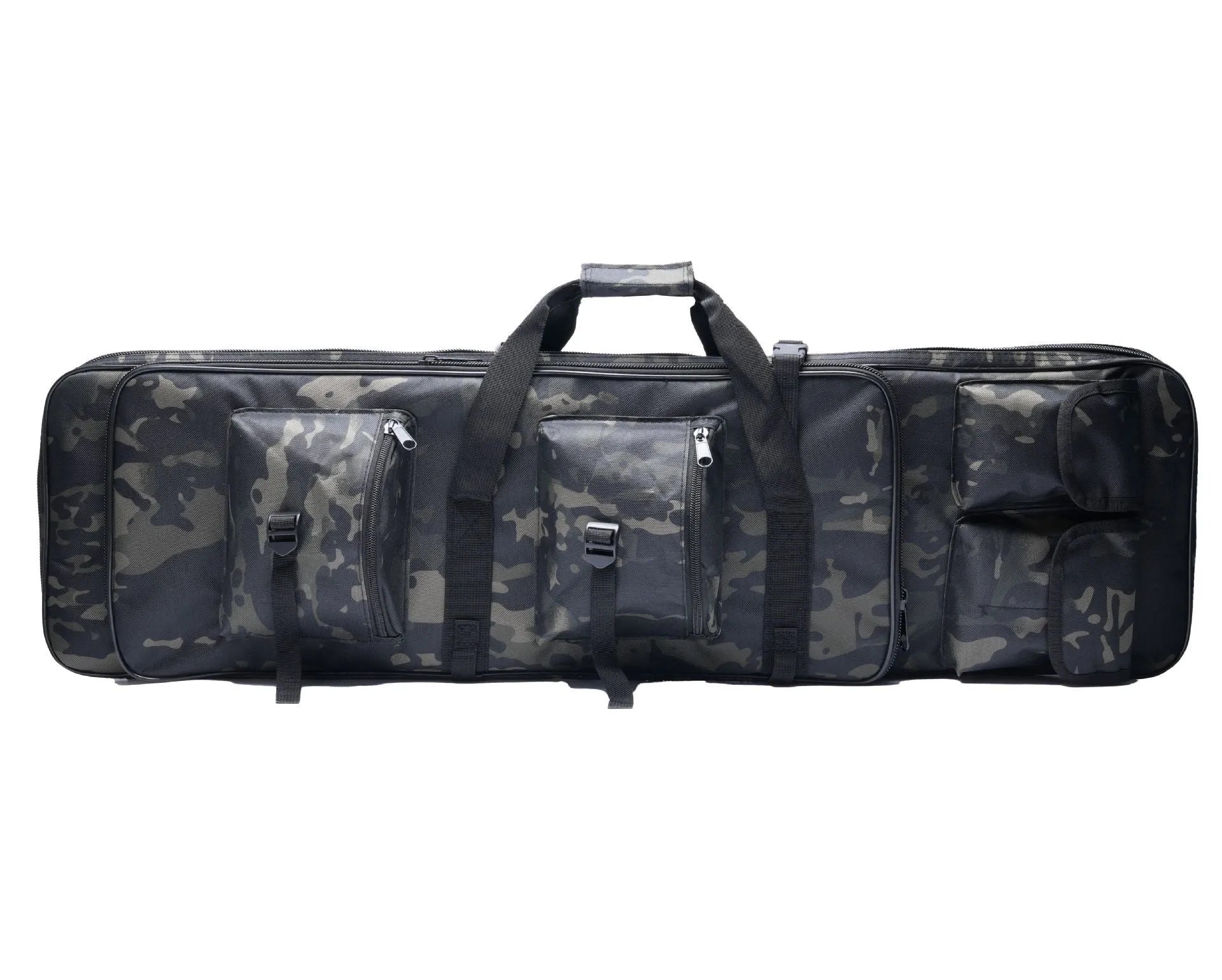 Fashion outdoor backpack portable fishing bag in solid colour Oxford material unisex design