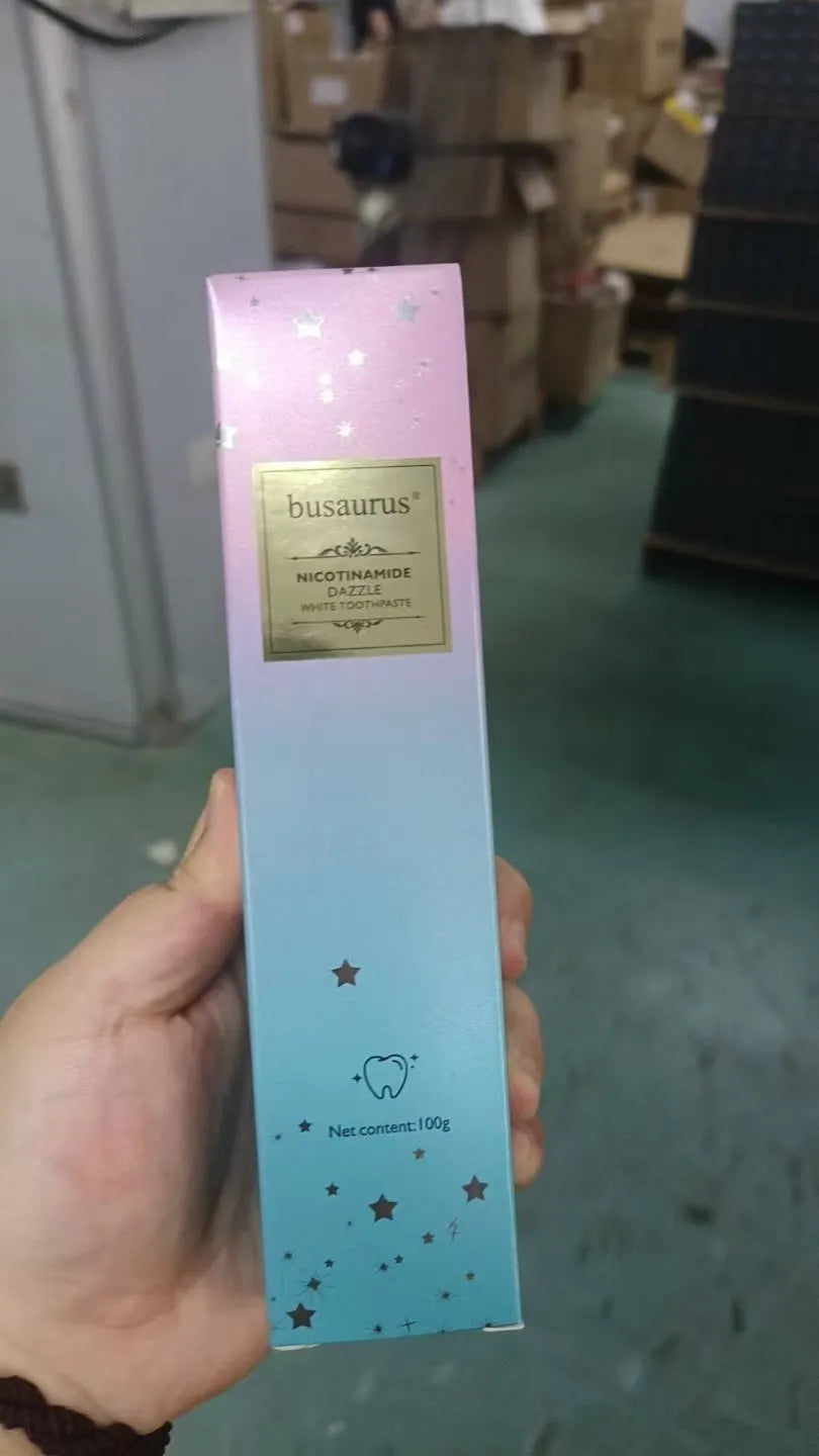100g tube of nicotinamide whitening toothpaste for adult oral care
