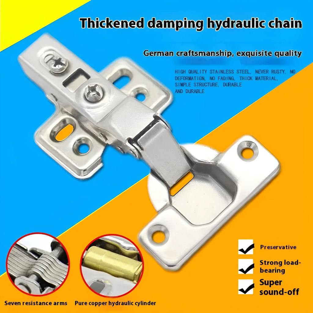 761 cold rolled steel hydraulic damping cabinet hinge with nickel plating