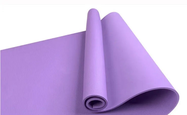 EVA composite yoga mat in multiple colours showing 4mm and 6mm thickness options