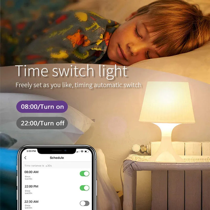 Smart RGBCCT GU10 LED spotlight with WiFi control and colour changing capability