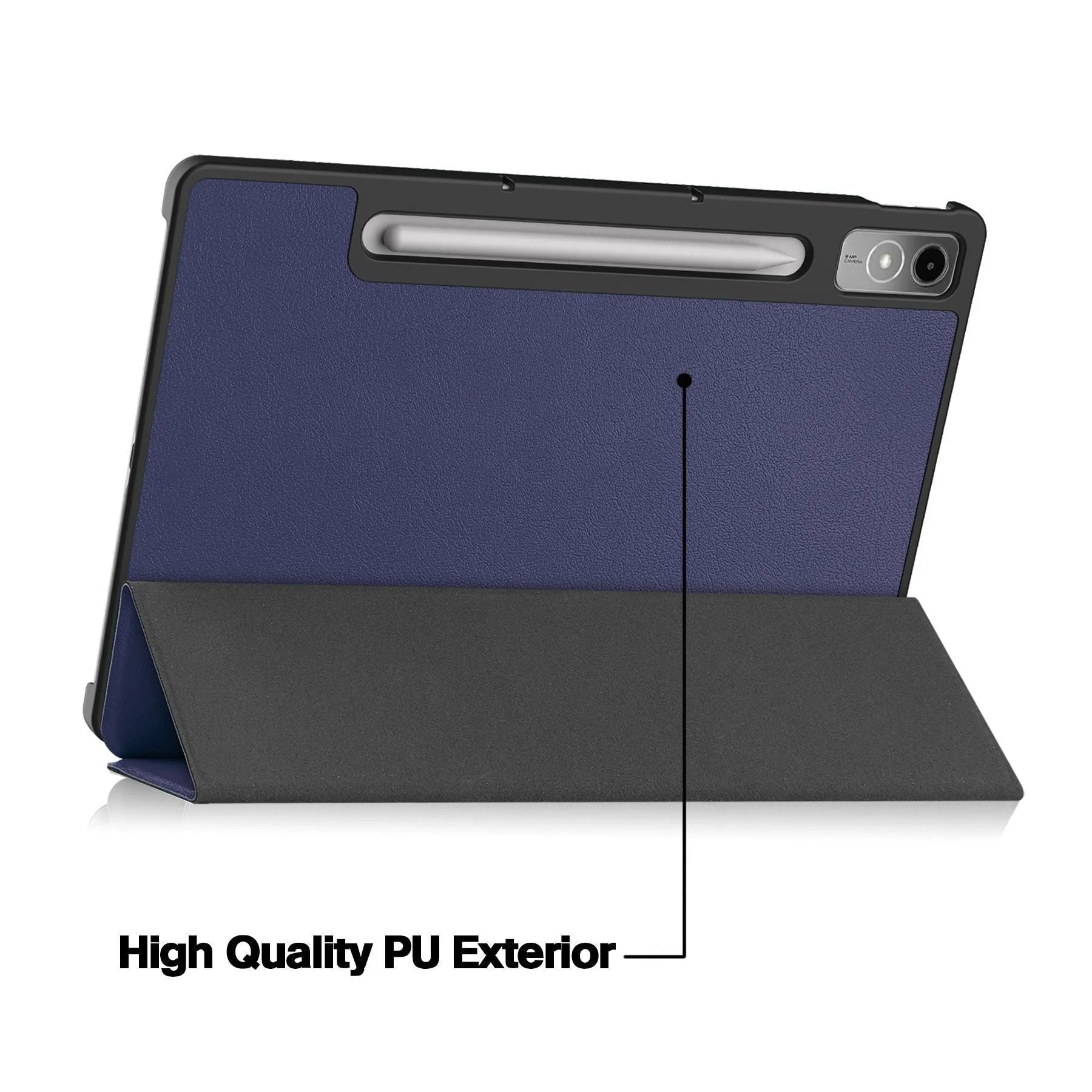 Lenovo Tab P12 tablet protective case with kickstand in various colour options including floral patterns and solid colours