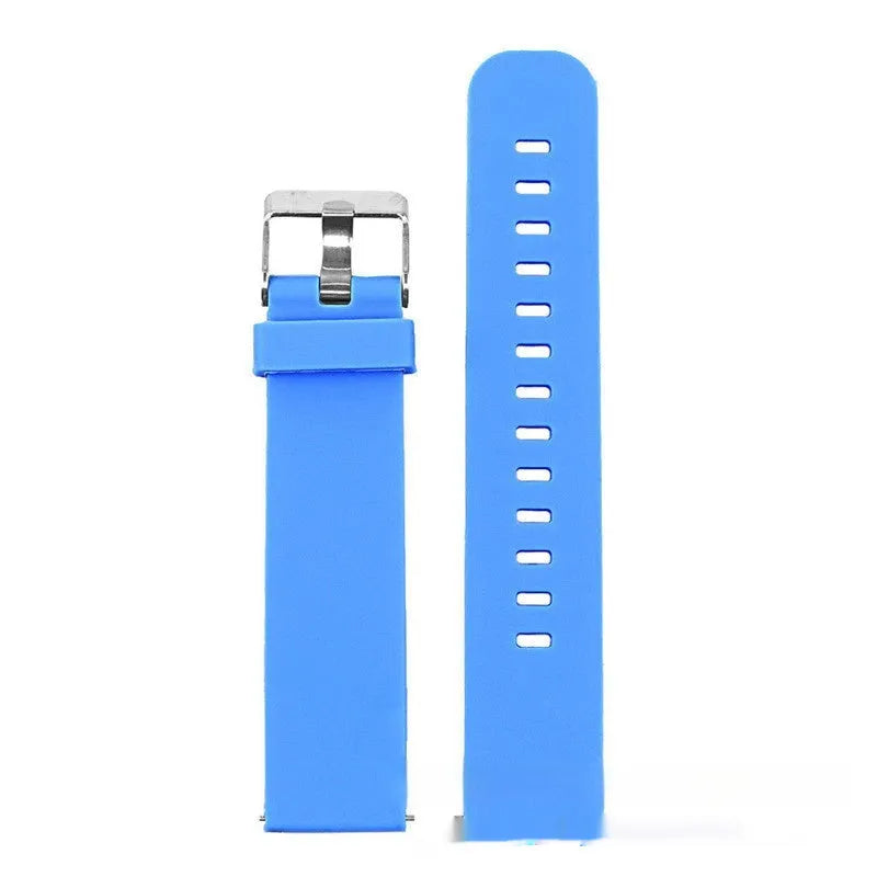 Jiaming Forerunner 245 silicone watch strap with straight buckle in seven colour options