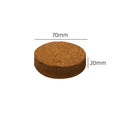 Nutrient soil blocks for vegetable planting in various sizes showing particle texture