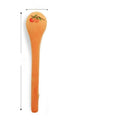 48 cm persimmon-coloured back pounding stick with meridian flap and zipper closure