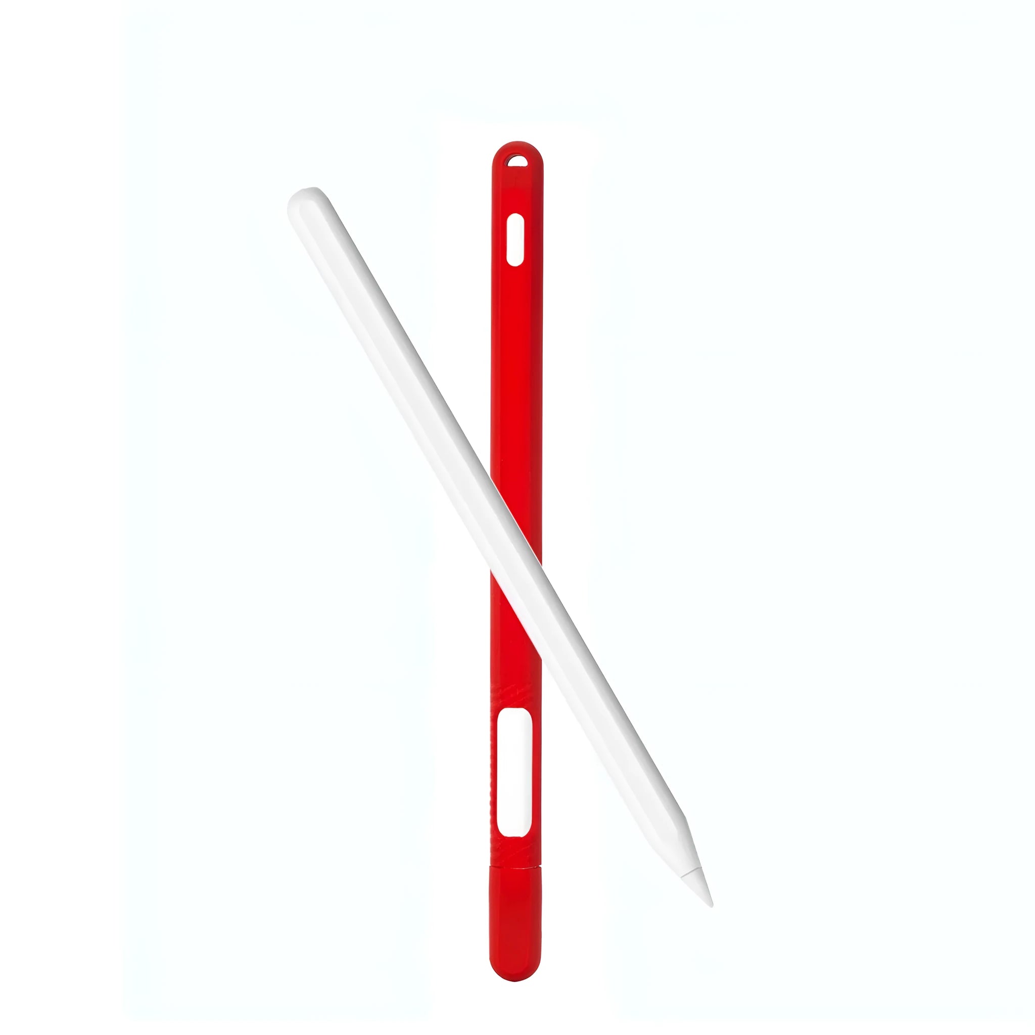 Silicone touch pen set with protective cover for Apple Pencil 2 in peppermint green colour