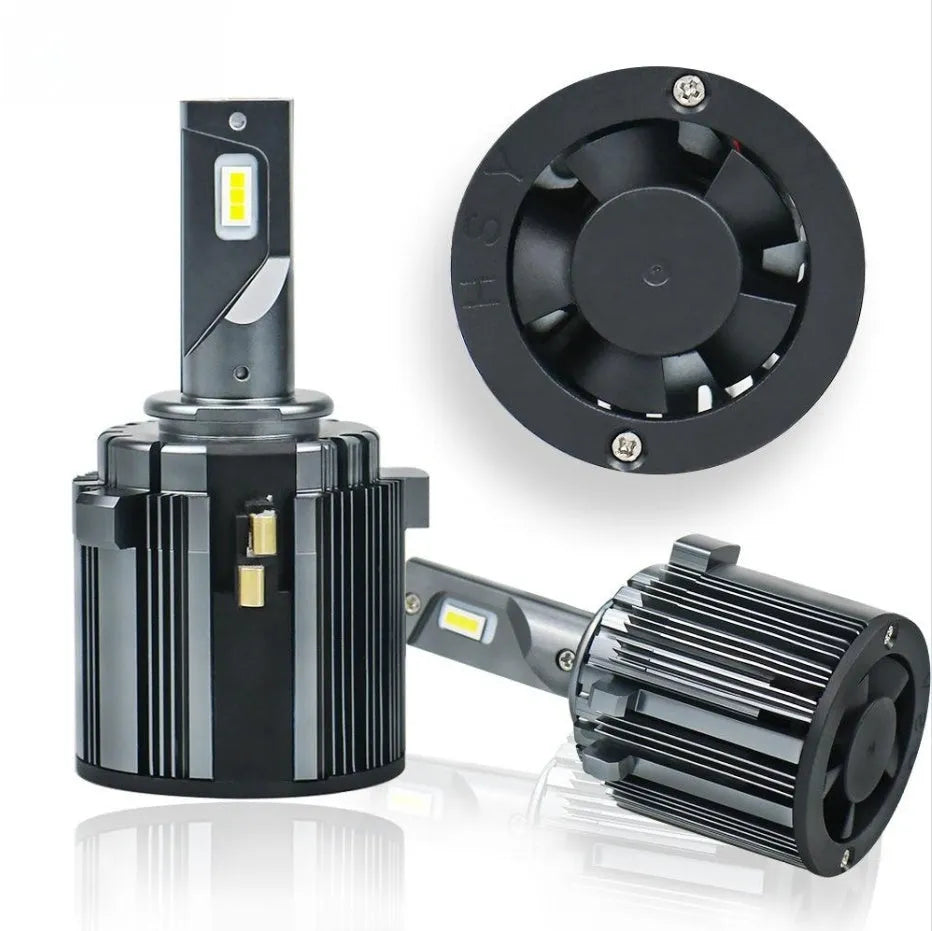 Golf 7 dedicated LED low beam headlight bulb with aviation aluminium housing