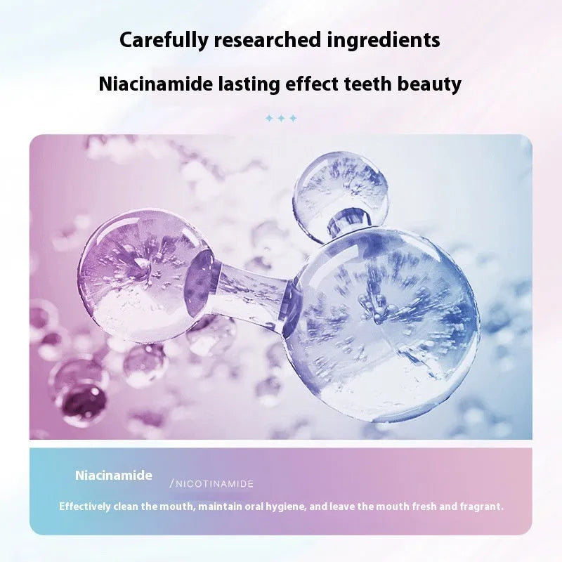 100g tube of nicotinamide whitening toothpaste for adult oral care