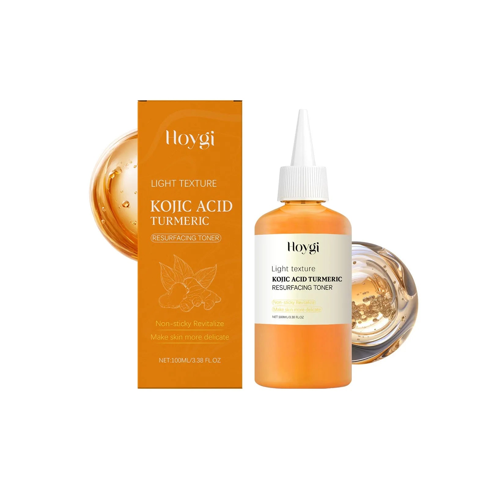 Turmeric moisturising water bottle 100ml for daily facial care