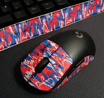 Second generation GPX mouse anti-skid stickers in multiple colour options for custom grip