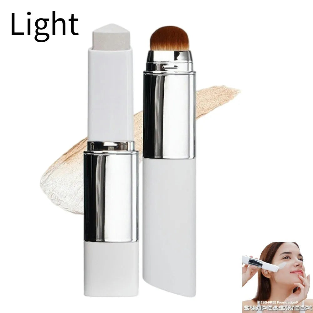 Blanc Cover Cream Stick V Foundation with removable brush applicator