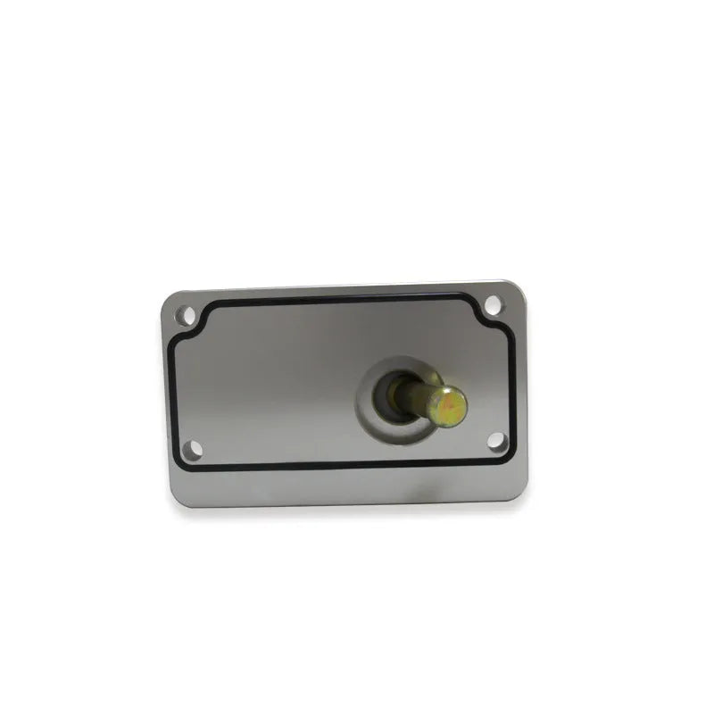 Silver aluminium alloy short shift lever for Horton car models.