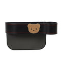 Cartoon style leather car seat gap storage box for vehicle organisation