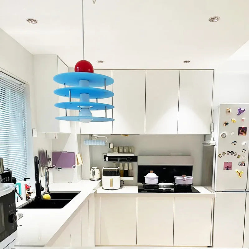 Macaron PH5 style adjustable pendant chandelier with frosted finish for restaurant lighting