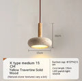 Huangdongshi three-head small droplight in retro Nordic style with K15cm shades for bedroom or dining room