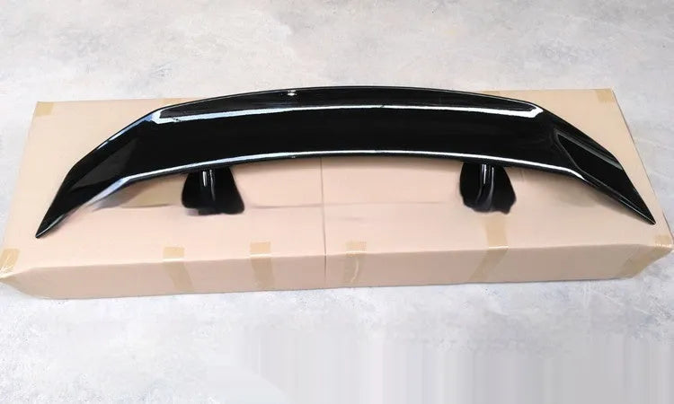 Universal punch-free ABS plastic car spoiler for rear exterior modification