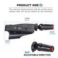 Black golf push rod laser aiming instrument for putting alignment practice