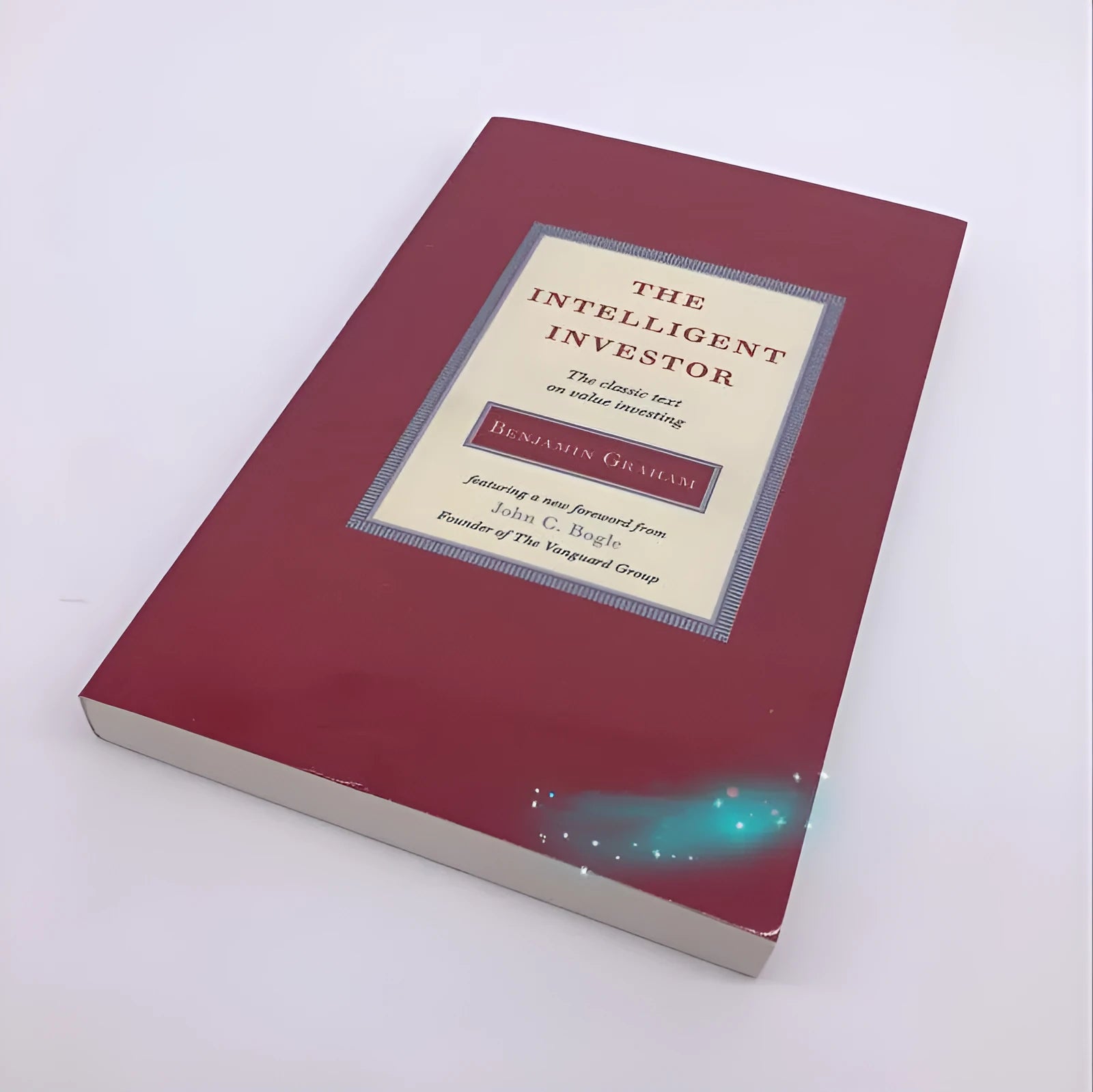 The Intelligent Investor hardcover book by Benjamin Graham with dust jacket