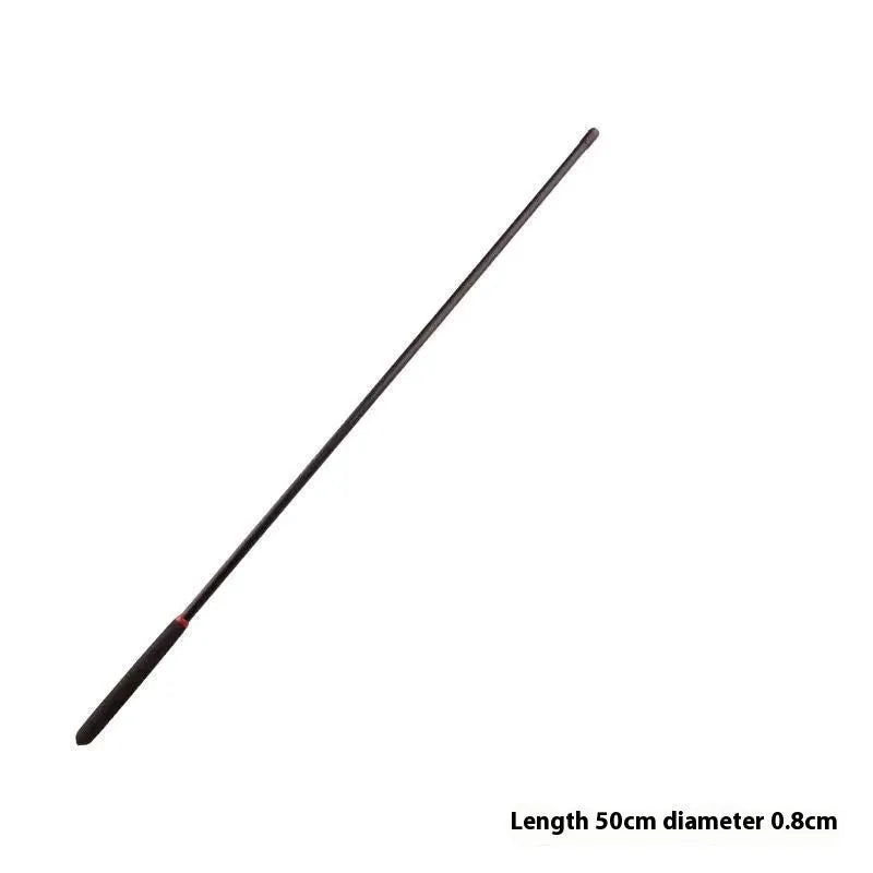 Clear flexible resin pointer with metal tip for use with sewing measuring tapes.