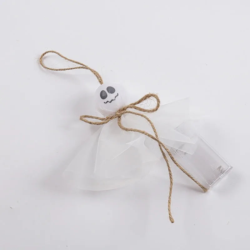 Halloween ghost LED lighting chain with colourful lights and battery box