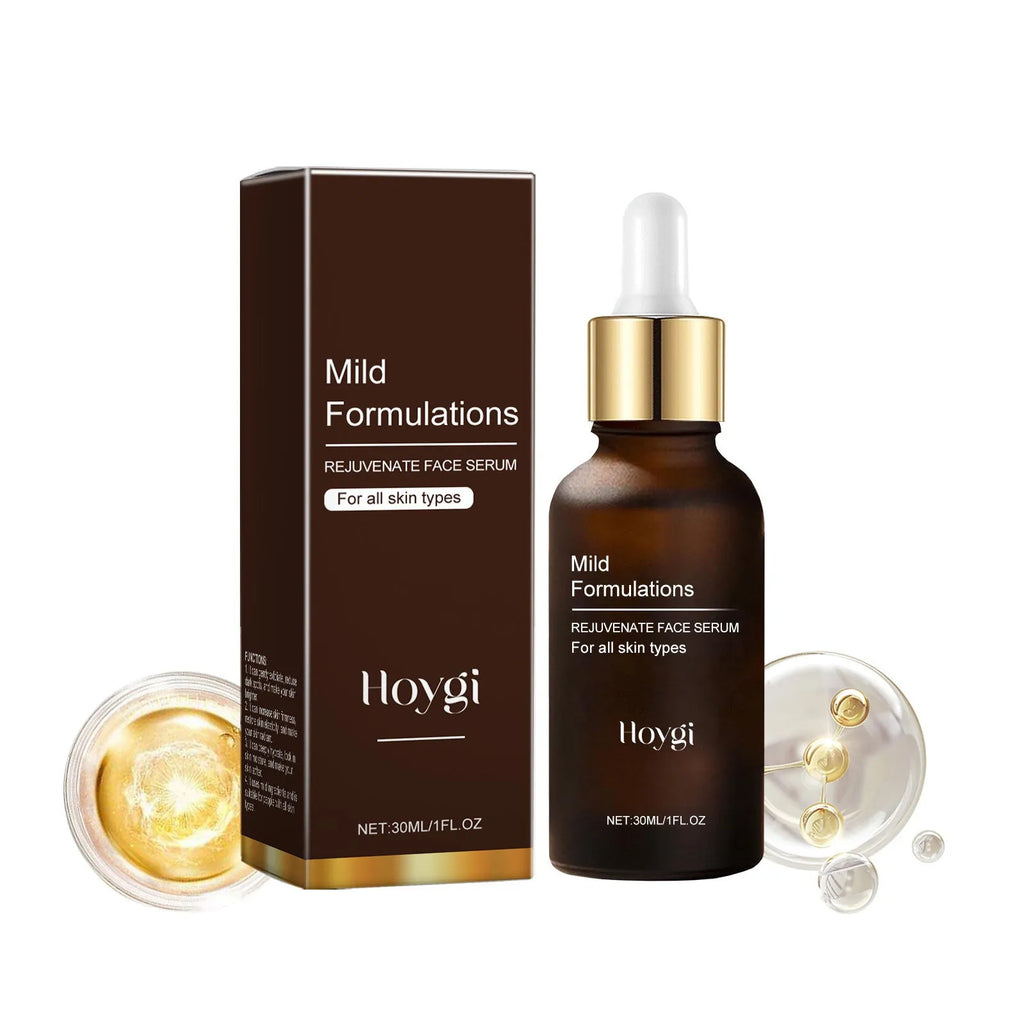 Square 2.8cm facial essence bottle with arbutin collagen vitamin C hyaluronic acid formula 30ml