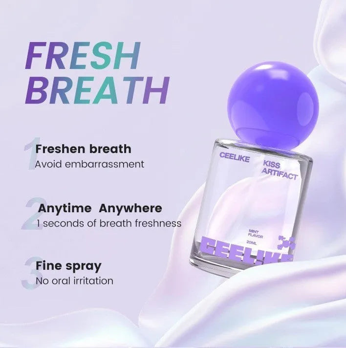 20ml probiotics oral care spray with compact 4.7cm dimensions