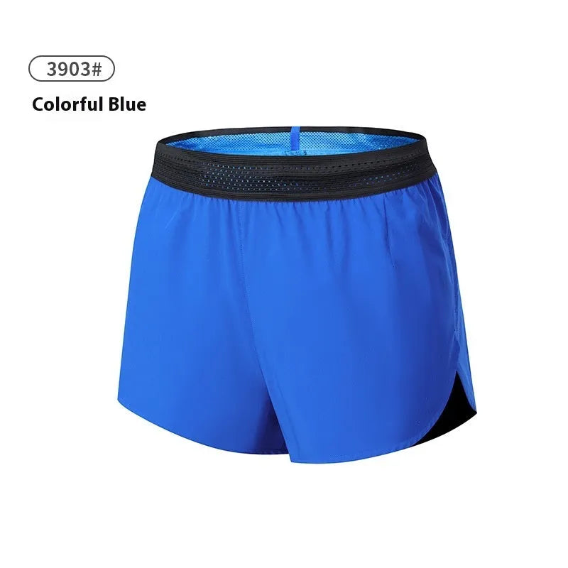 Men's solid colour polyester basketball shorts with low waist design on a neutral background.
