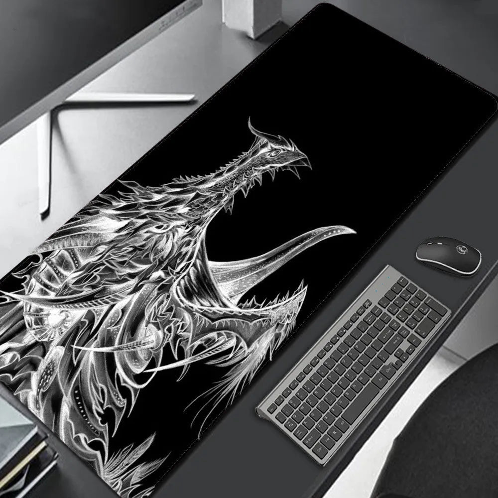 Lightweight rubber mouse pad with printed surface for gaming or desktop use, available in multiple sizes