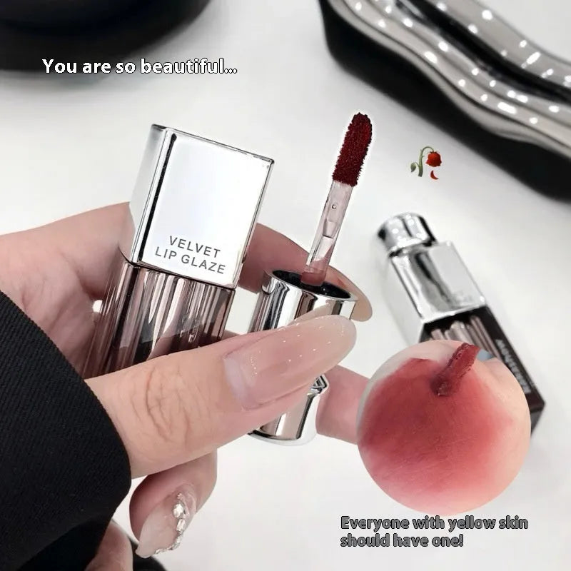 Kakashow Velvet Lip Paint lipstick bullet in matte finish, shown in one of six available shades.