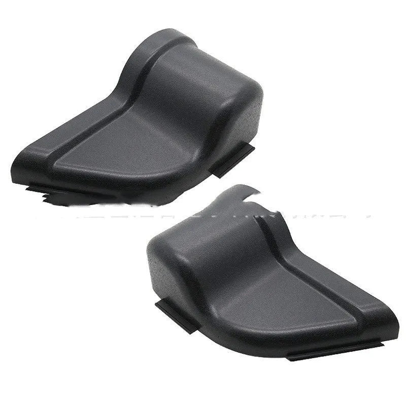 Black ABS plastic door storage box with net pocket for Jeep Wrangler JK and JL models