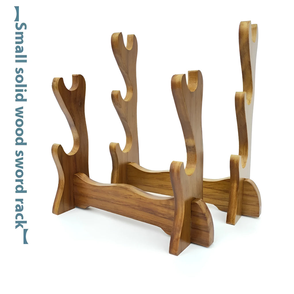 Chinese style wooden wall bracket shelf with multiple display layers