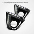 Mazda CX-5 LED daytime running light set with electroplated white housing and 12V bulbs