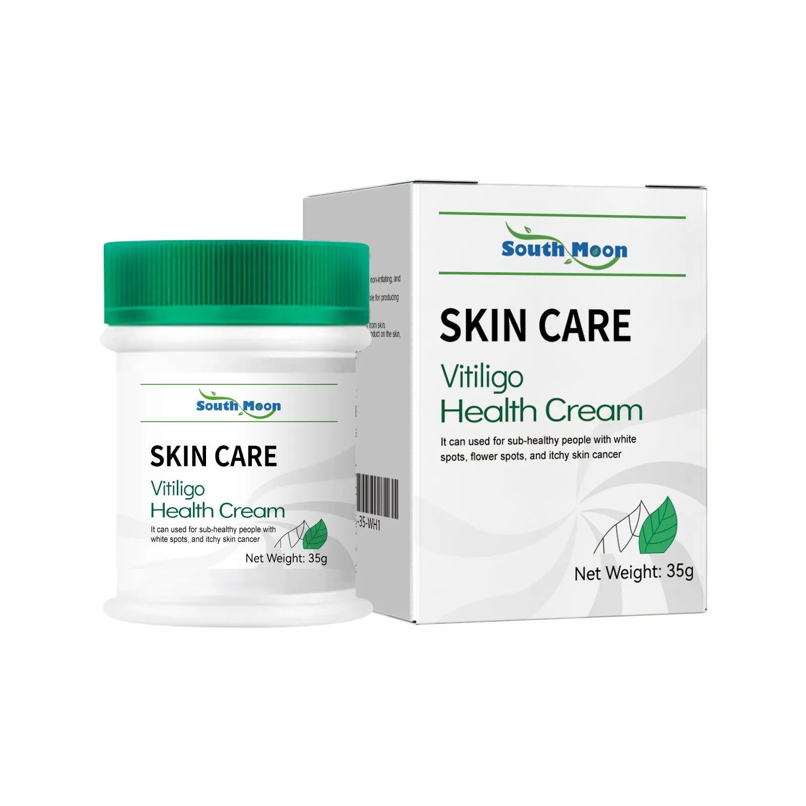 35g tube of body skin care cream for cleansing and moisturising with orange peel tissue care