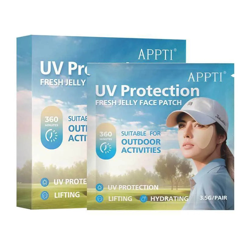 UV-proof outdoor sports protection eyes mask with 5ml/g content per pair in standard packaging