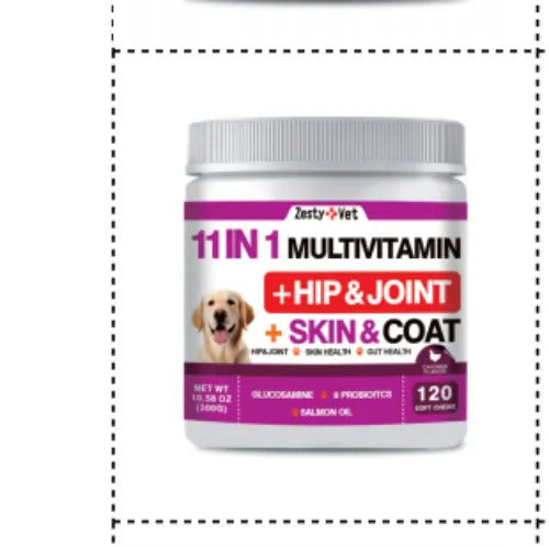 Bottle of 120 health supplement capsules with a label indicating one of seven available style options