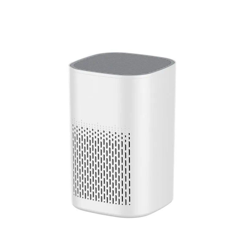 Simple style USB desktop air purifier unit for small rooms under 10 square metres.