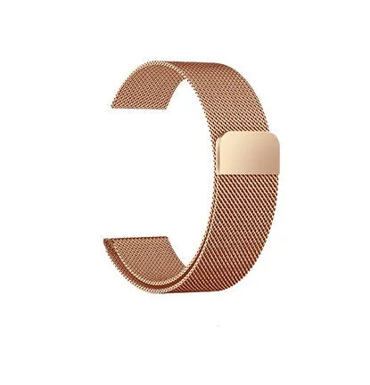 Stainless steel watch strap in silver colour for 38mm or 42mm watch cases.