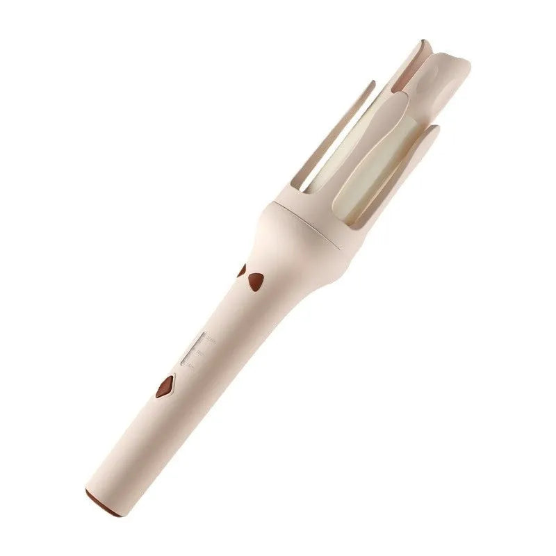 32mm automatic hair curler in white or chigo colour with pink, purple, green, or beige accents
